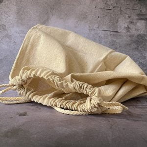 Bagestål - Diablosteel - Brødpose i ubleget hør til opbevaring af dit bagværk